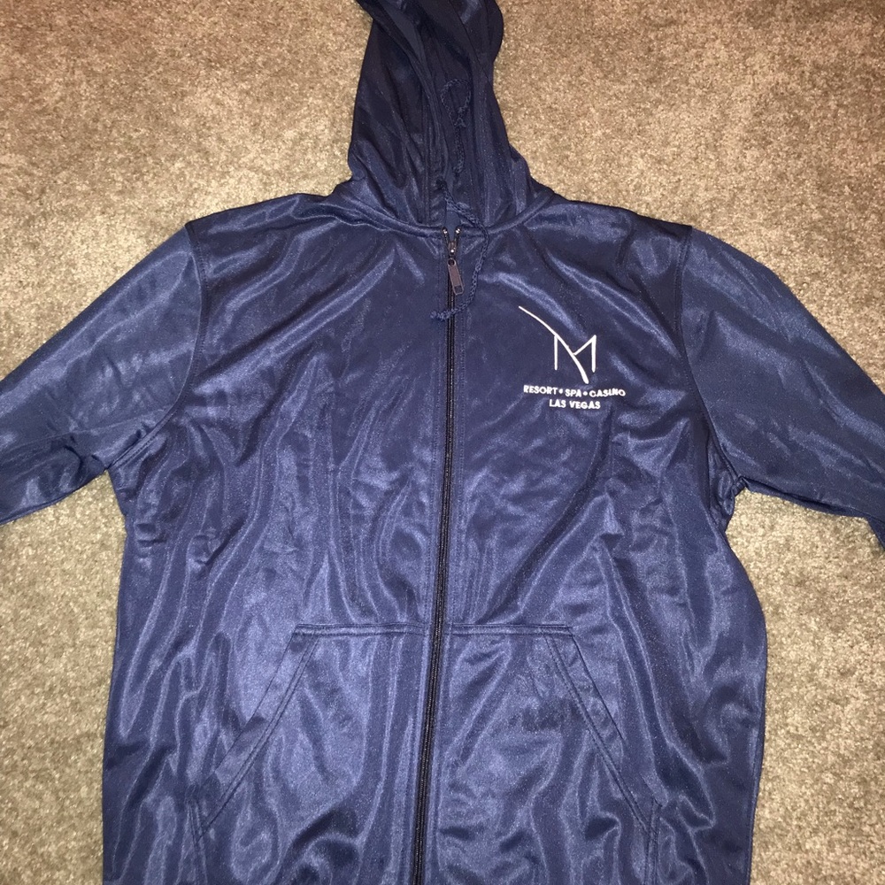 Navy Blue Track Jacket